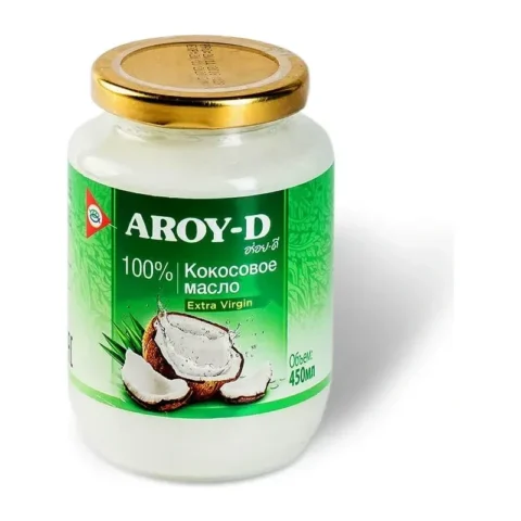Кокосовое масло Aroy-D Extra 450 мл