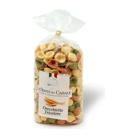 Le Bonta Паста Orecchiette три цвета 500 г
