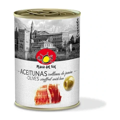 Plaza del Sol Оливки с ветчиной 280 г