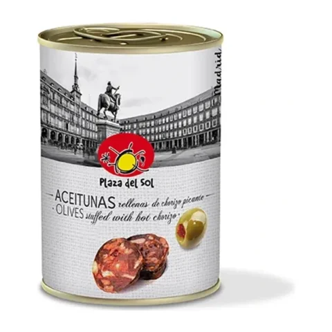 Plaza del Sol Оливки с чоризо 280 г