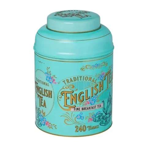 English Tea Чёрный чай в мятной винтажной в упаковке 240 пакетиков