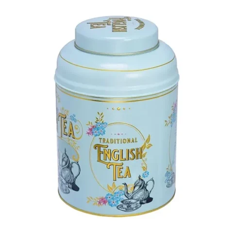 English Tea Чёрный чай в голубой винтажной в упаковке 240 пакетиков
