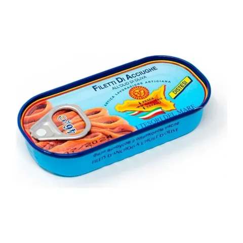 Pesce Azzurro Анчоусы в масле в жестяной банке