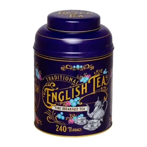 English Tea Чёрный чай в фиолетовой винтажной в упаковке 240 пакетиков
