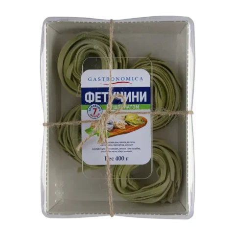 Gastronomica Фетучини со шпинатом 400 г