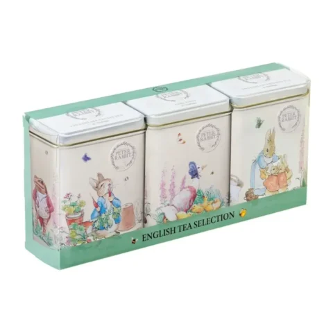 English Tea Чёрный чай Beatrix Potter подарочный набор из 3 банок 40 пакетиков