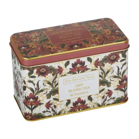 English Tea Чёрный чай цветок лотоса в упаковке 40 пакетиков