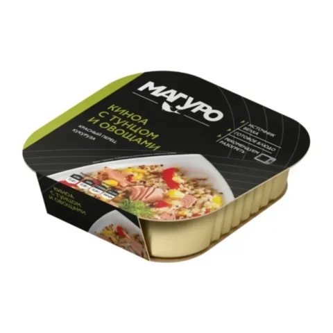 Магуро Тунец филе кусочки с овощами с добавлением масла 230 г