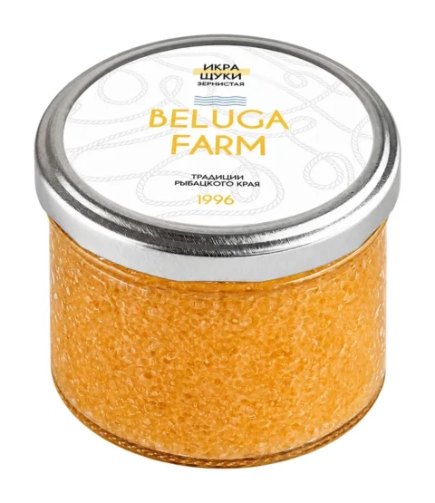 Beluga Farm Икра щуки в стеклянной банке 200 г